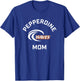 Pepperdine University Waves Arched Mom T-Shirt - T-Shirt | Royal