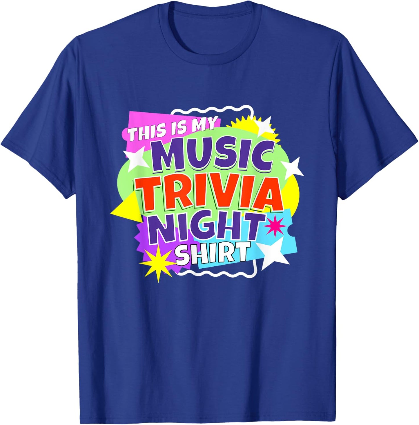 This Is My Music Trivia Night Shirt T-Shirt - T-Shirt | Royal