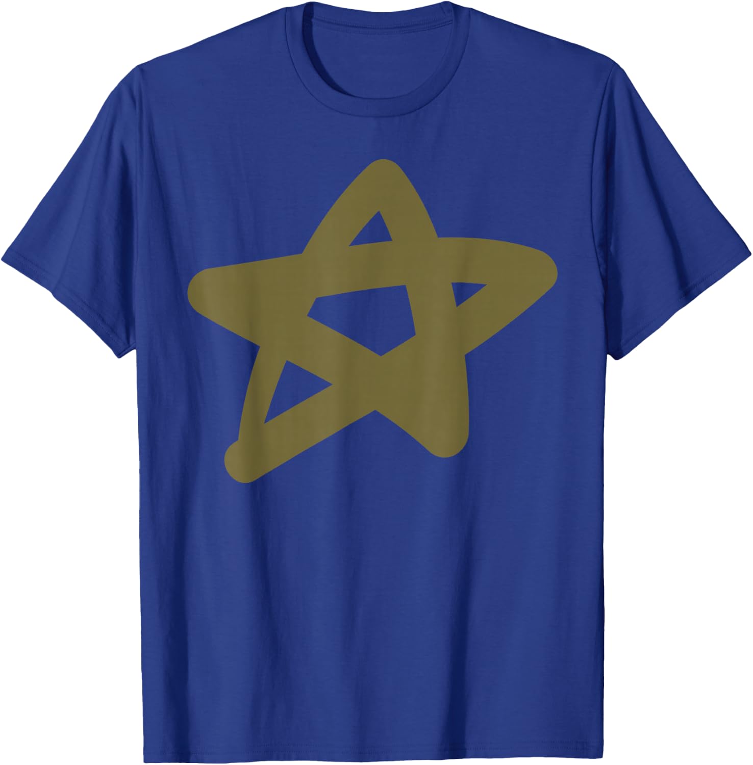 Gold Star T-Shirt - T-Shirt | Royal