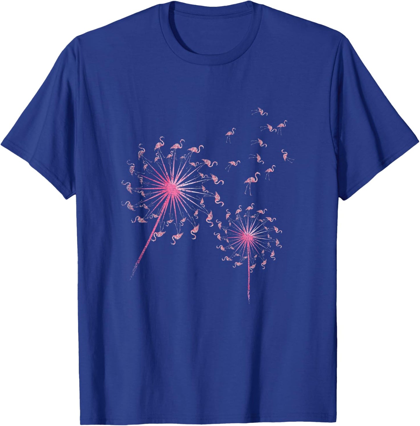 Dandelion Flamingo T-Shirt - T-Shirt | Royal