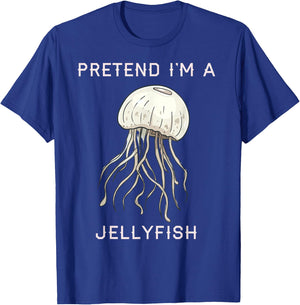 Pretend I’m a Jellyfish Cute Jellyfish Costume Women T-Shirt - T-Shirt | Royal