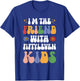 I'm the Friend With Fiftyleven Kids Funny Mom Life Retro T-Shirt - T-Shirt | Royal