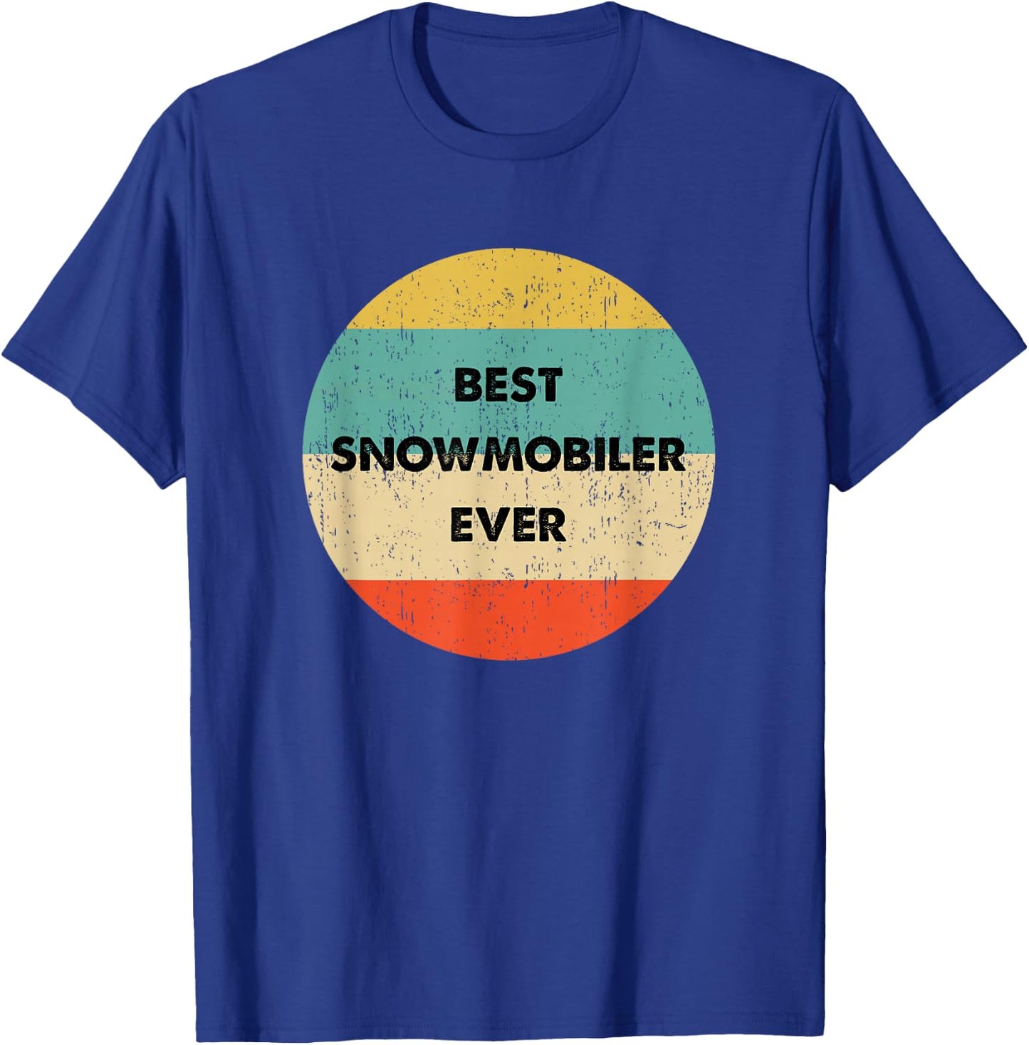 Snowmobiler T-Shirt - T-Shirt | Royal