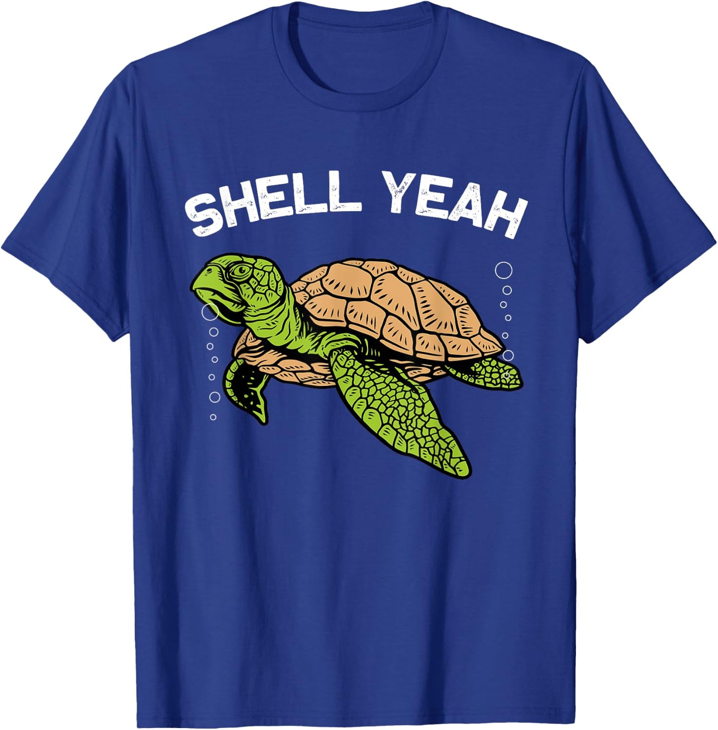 Funny Sea Turtle Art Women Sea Turtle Animal Lover T-Shirt - T-Shirt | Royal