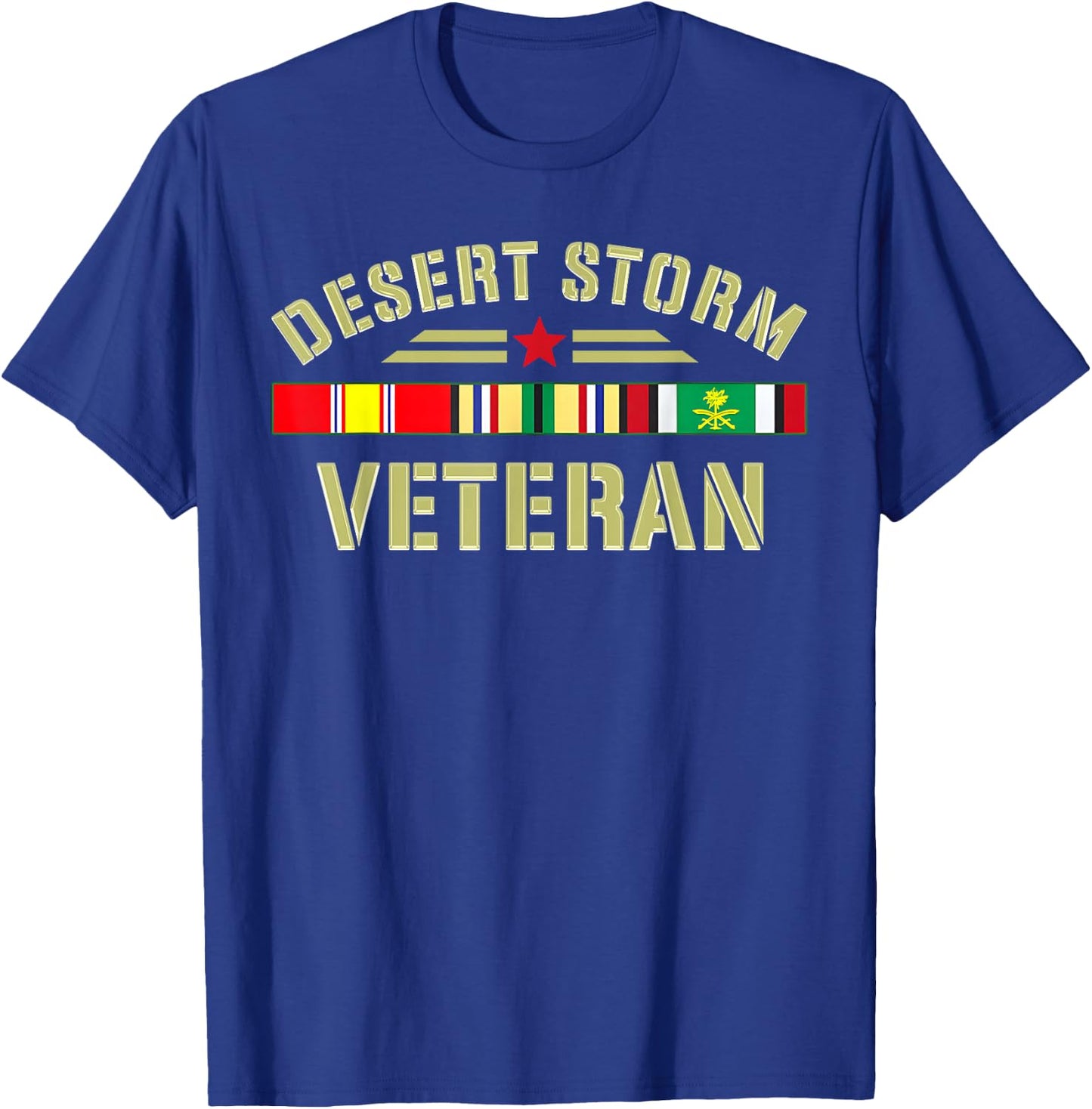 Desert Storm Veteran T-Shirt - T-Shirt | Royal