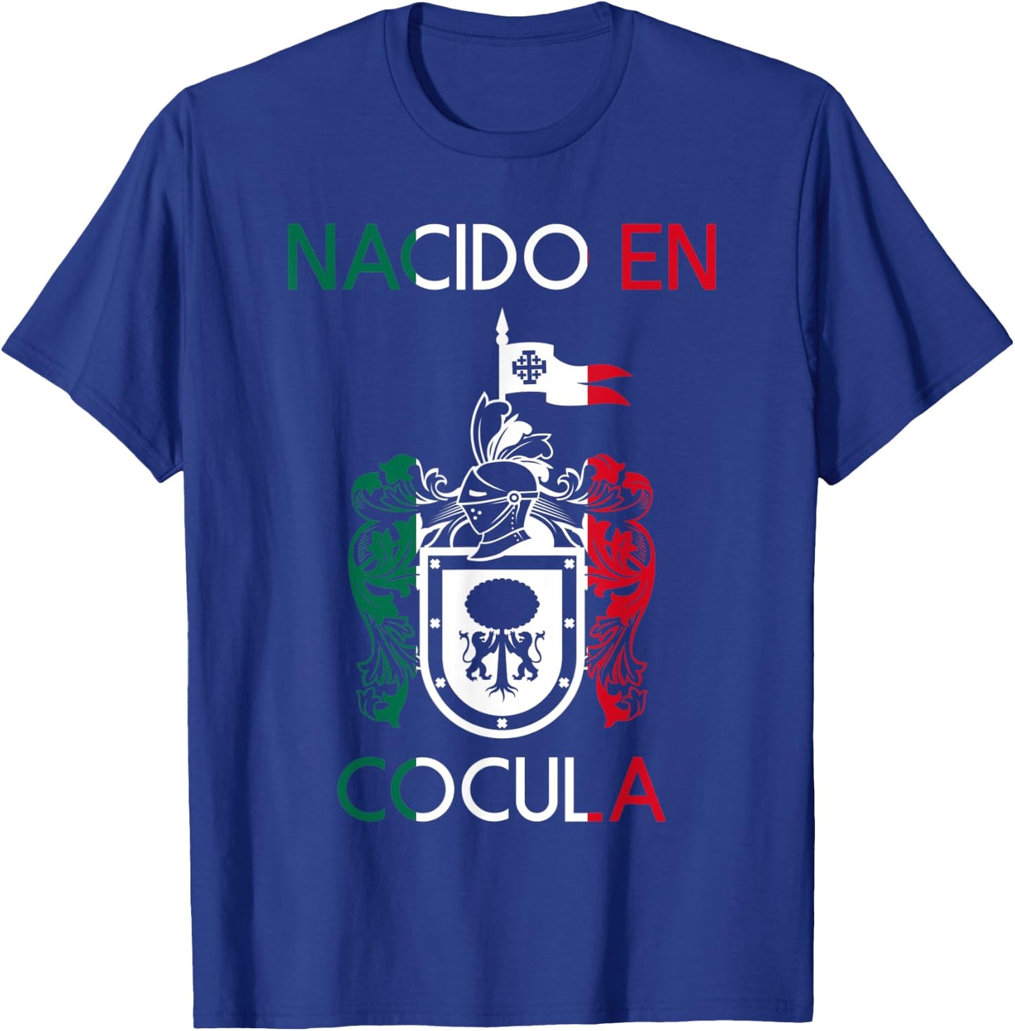 Cocula Jalisco Estado De Mexico Escudo Eagle Aguila T-Shirt - T-Shirt | Royal