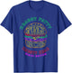 SpongeBob SquarePants Krabby Patty Retro Neon Outline Logo T-Shirt - T-Shirt | Royal