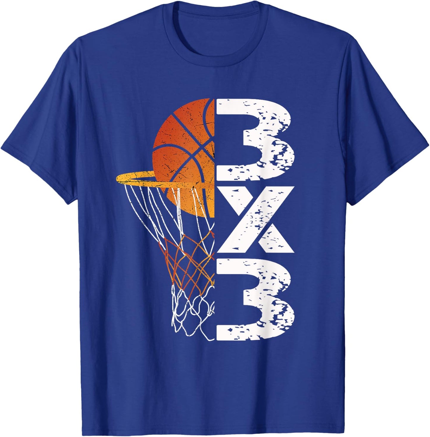 3X3 Basketball T-Shirt - T-Shirt | Royal