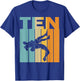 Cool Ten Wrestling 10th Bday 10 Years Old T-Shirt - T-Shirt | Royal