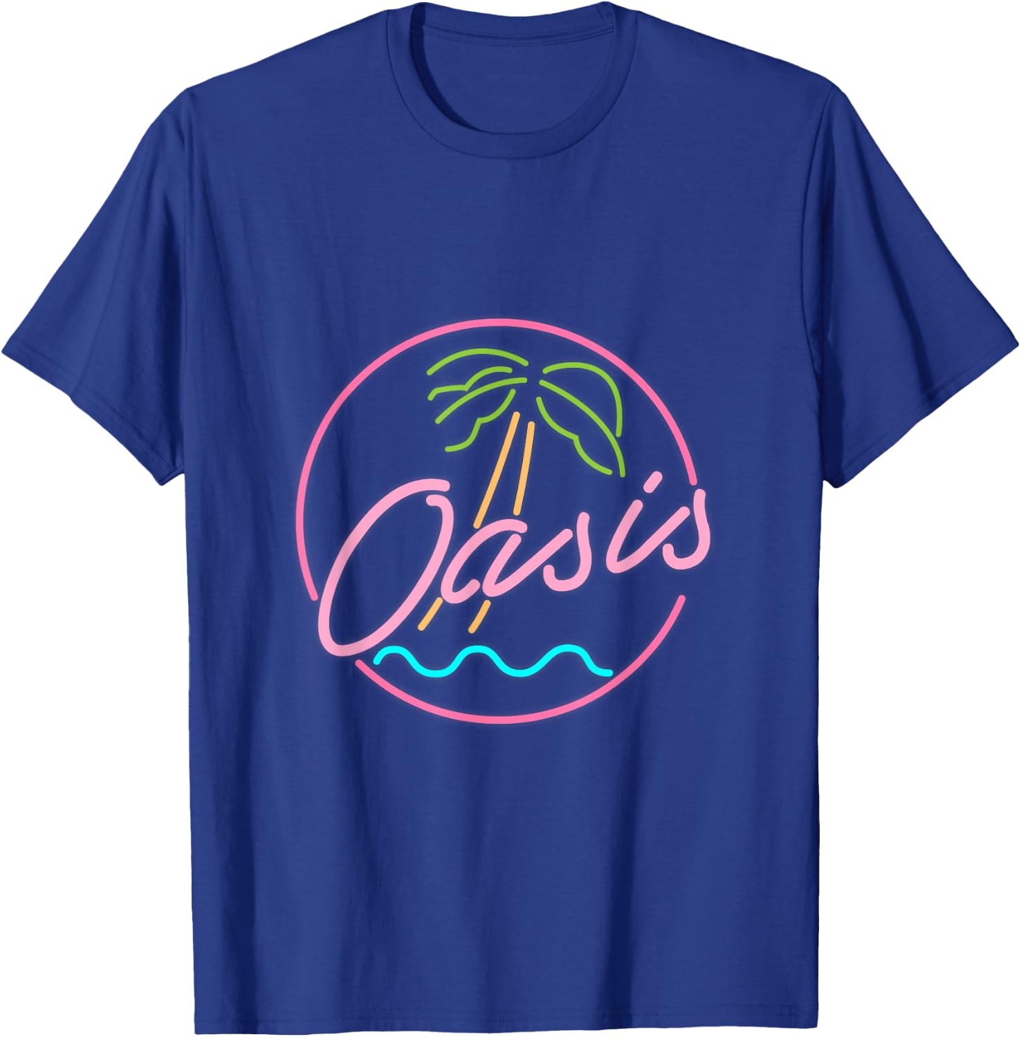 Oasis Paradise Island T-Shirt - T-Shirt | Royal
