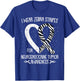 Zebra Ribbon Neuroendocrine Cancer Awareness NET Carcinoid T-Shirt - T-Shirt | Royal