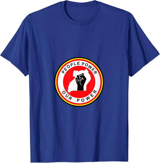 Bobi Wine People Power Our Power T-Shirt - T-Shirt | Royal
