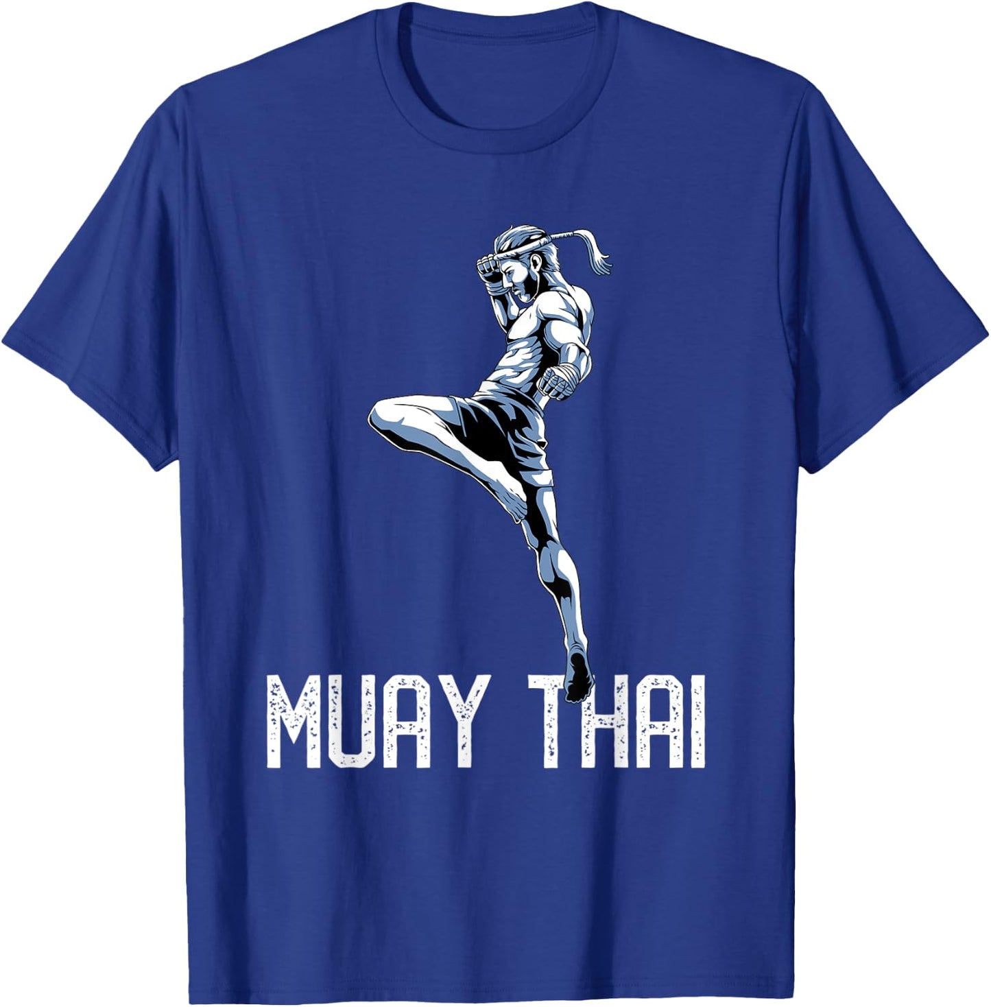 Muay Thai Tiger - Nak Muay, Kickboxing Gift T-Shirt - T-Shirt | Royal
