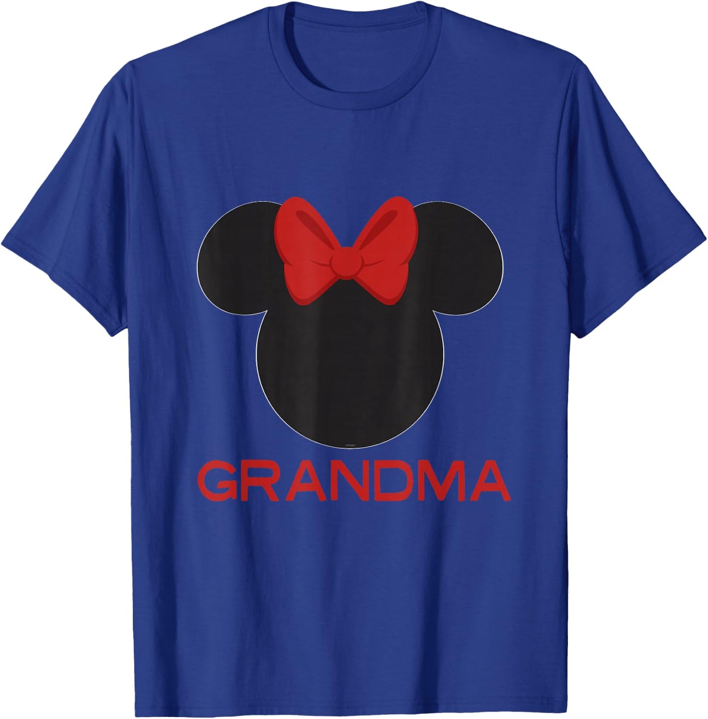 Disney Minnie Mouse Grandma Family T-Shirt - T-Shirt | Royal