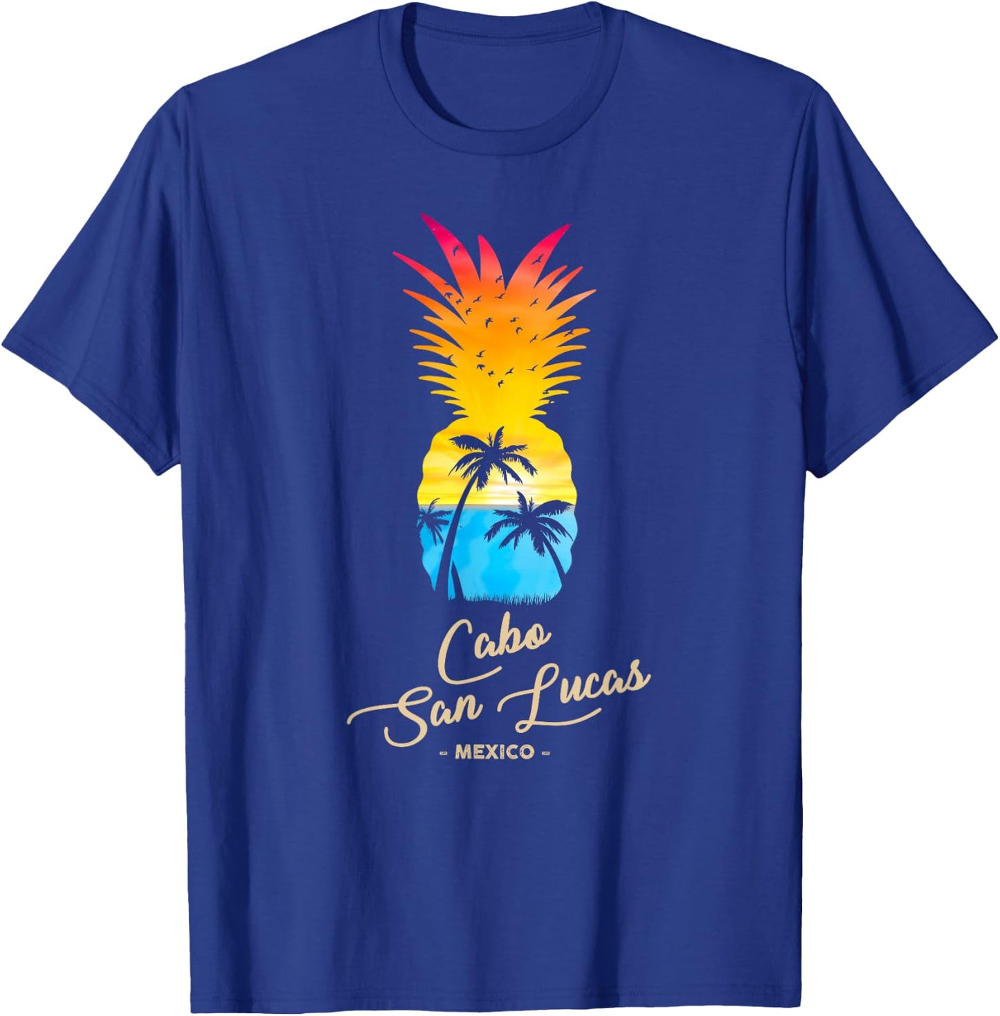 Cabo San Lucas Souvenir - Mexico Sunset T-Shirt - T-Shirt | Royal