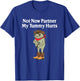 Not Now Partner My Tummy Hurts Funny Frog Cowboy T-Shirt - T-Shirt | Royal