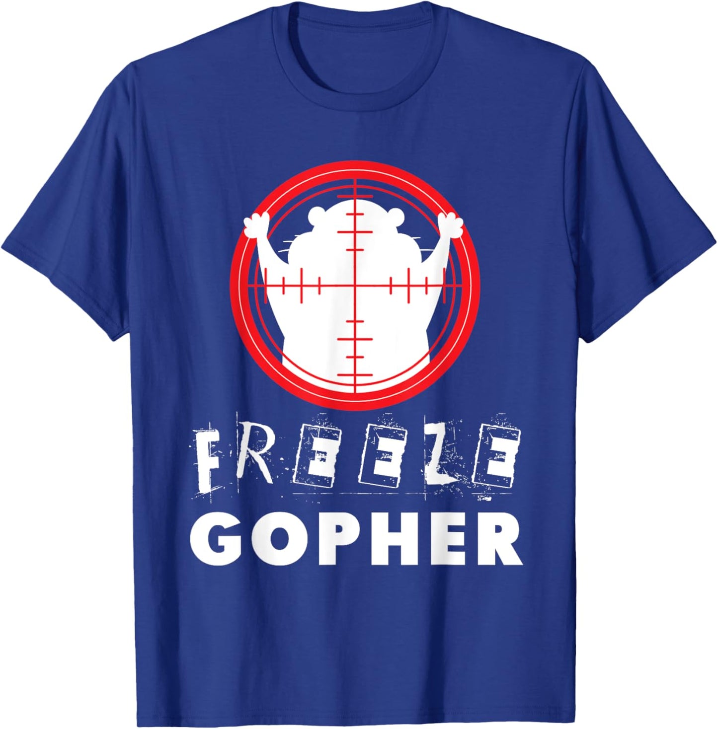 Freeze Gopher T Shirt Hunter Gopher T-Shirt - T-Shirt | Royal