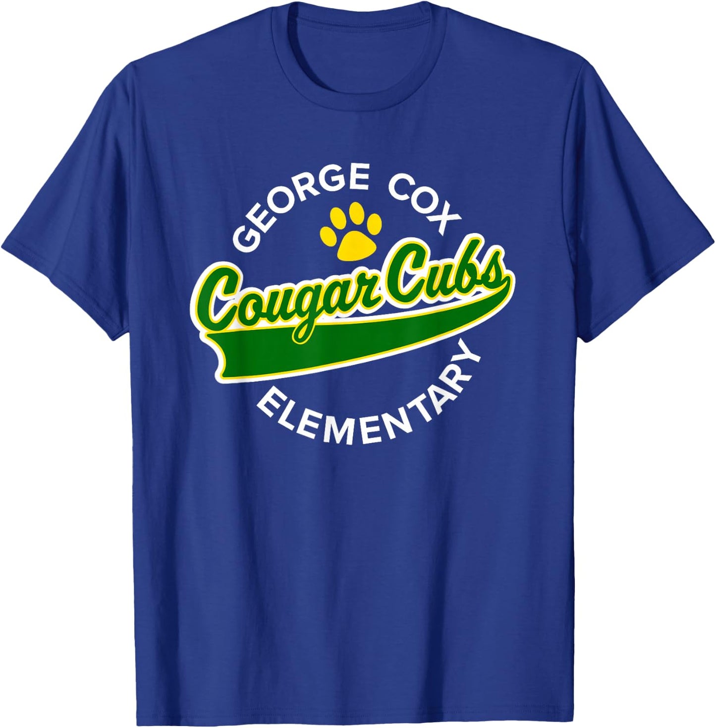 George Cox Elementary T-Shirt - T-Shirt | Royal