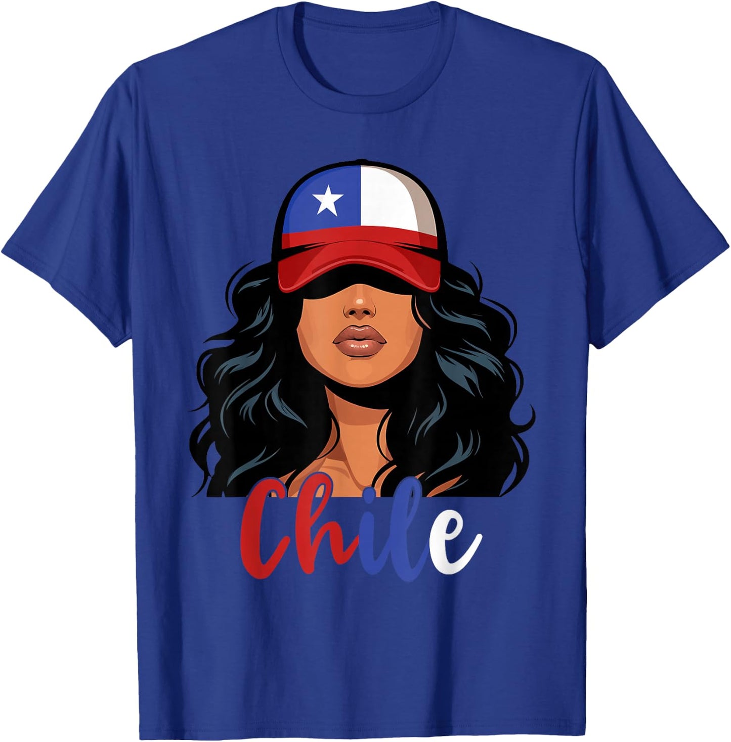 Chilean Girl Chile Flag Proud Chilena Women T-Shirt - T-Shirt | Royal