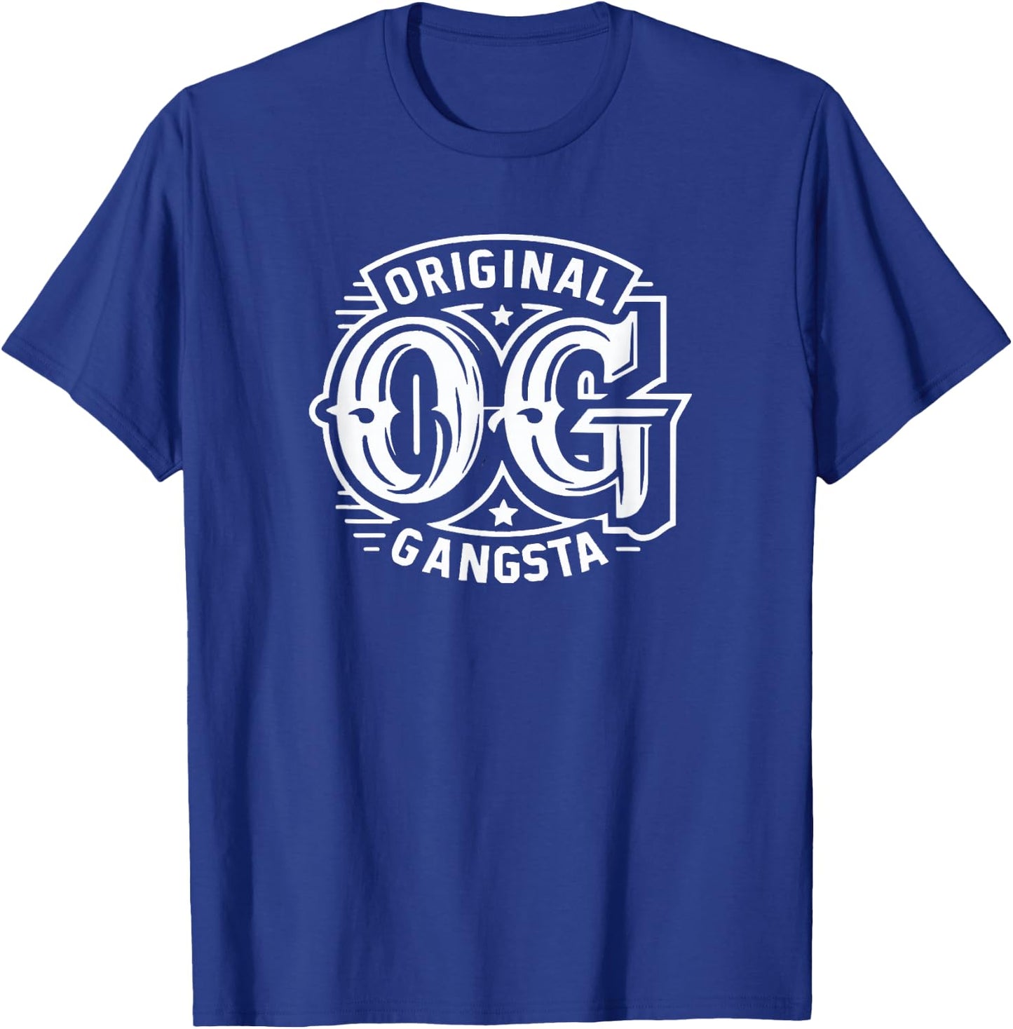 Original Gangsta OG Gangster Classic Look T-Shirt - T-Shirt | Royal