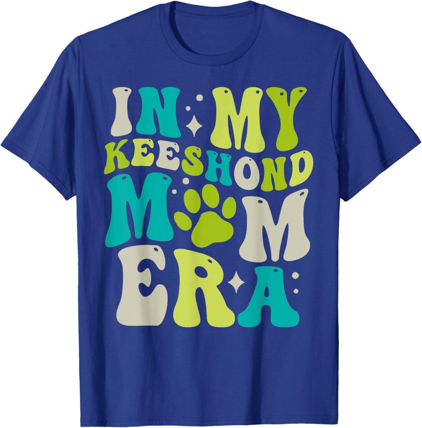 In My Keeshond Mom Era for Dog Mom T-Shirt - T-Shirt | Royal