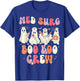 Halloween Med Surg Boo Crew Nurse Ghost T-Shirt - T-Shirt | Royal