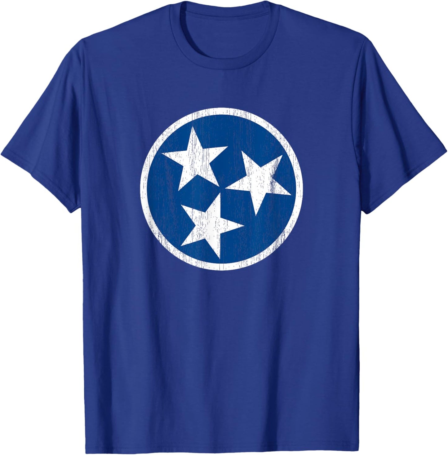 Tennessee Tristar Shirt, Tennessee State Flag T-Shirt - T-Shirt | Royal
