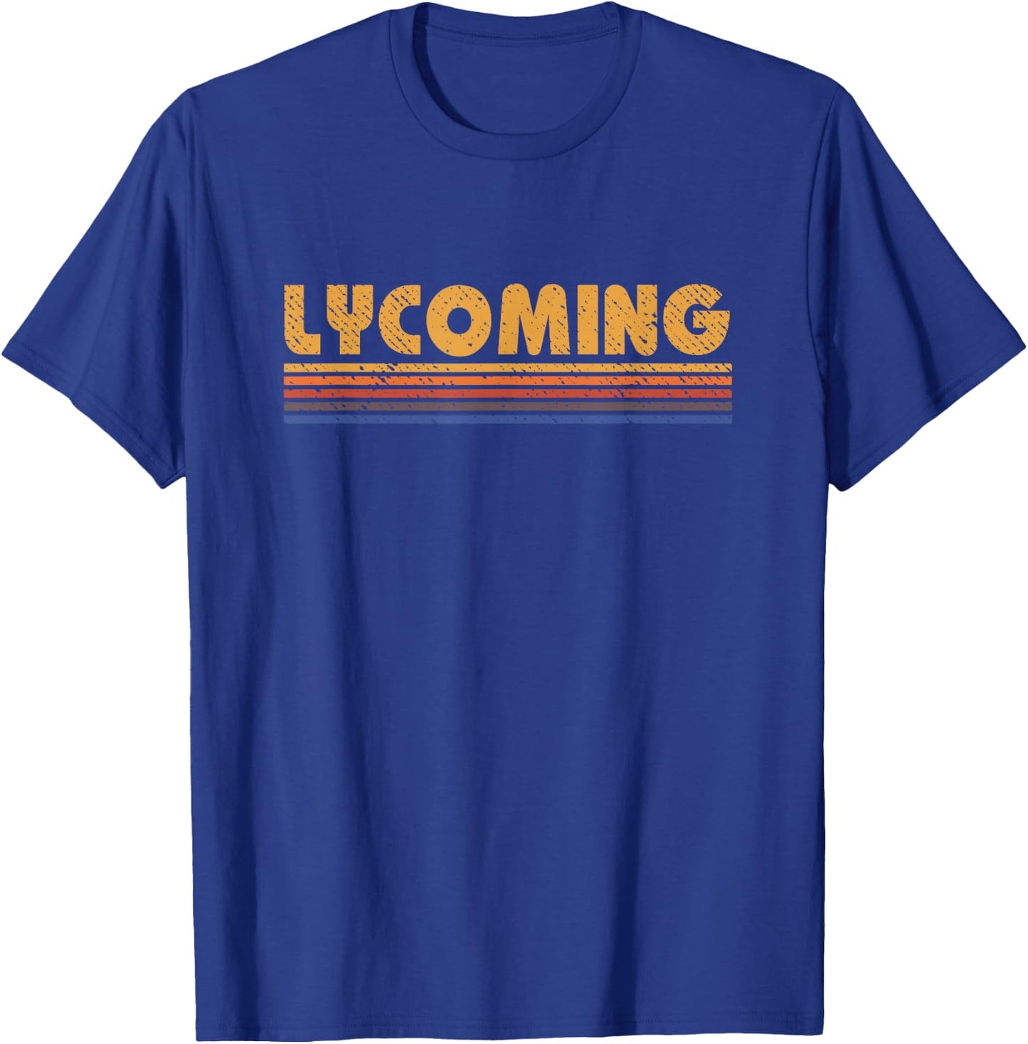 Lycoming Vintage 80s Retro Style T-Shirt - T-Shirt | Royal