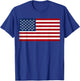 United States of Isreal - Star of David Flag T-Shirt - T-Shirt | Royal