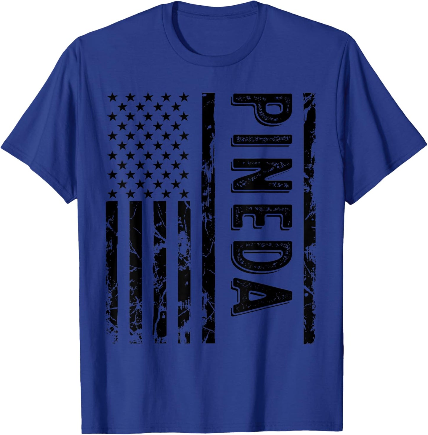Pineda Last Name Funny Surname Team Pineda Family Reunion T-Shirt - T-Shirt | Royal