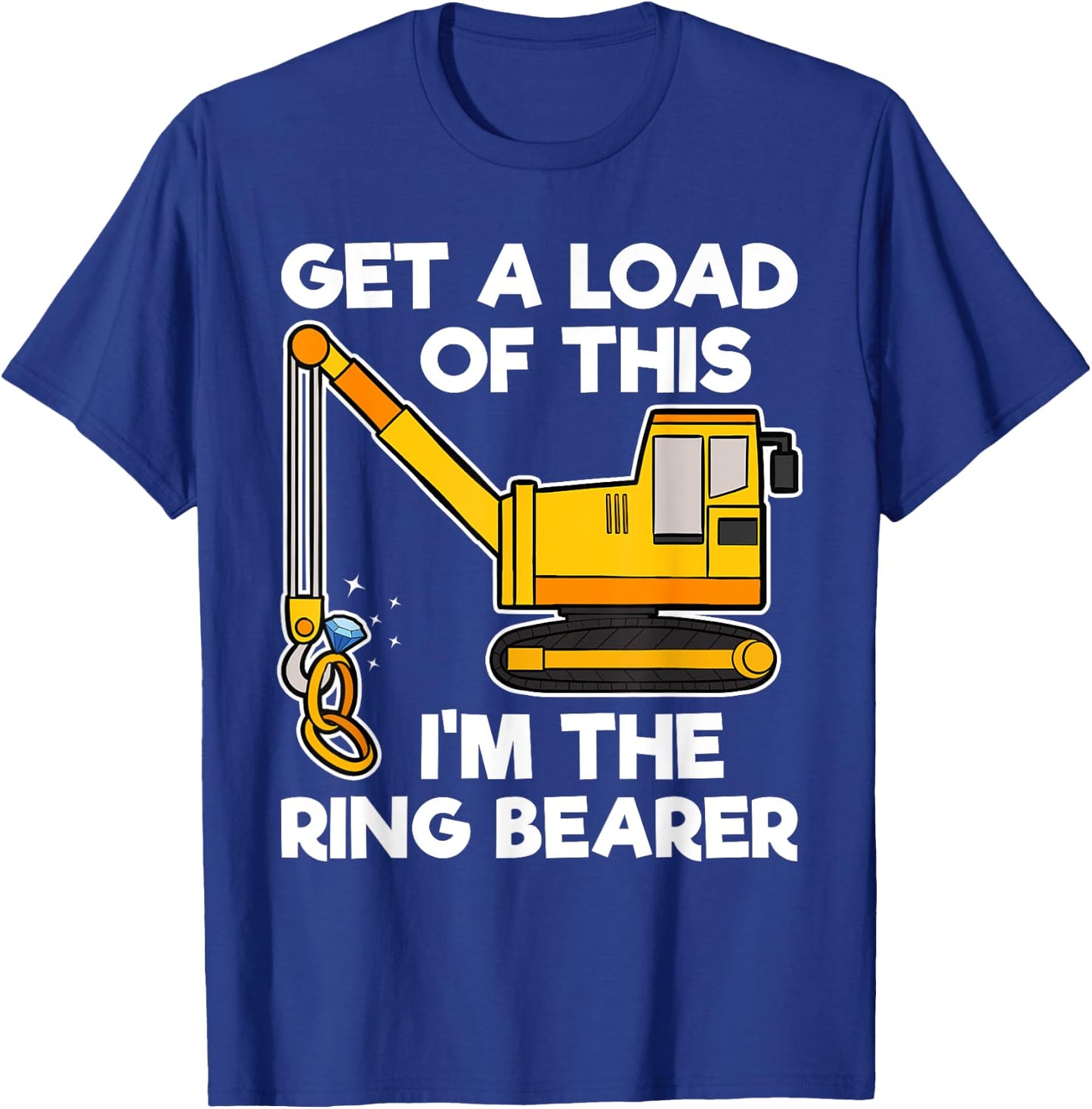 Get A Load Of This I'm The Ring Bearer Wedding Gift T-Shirt - T-Shirt | Royal
