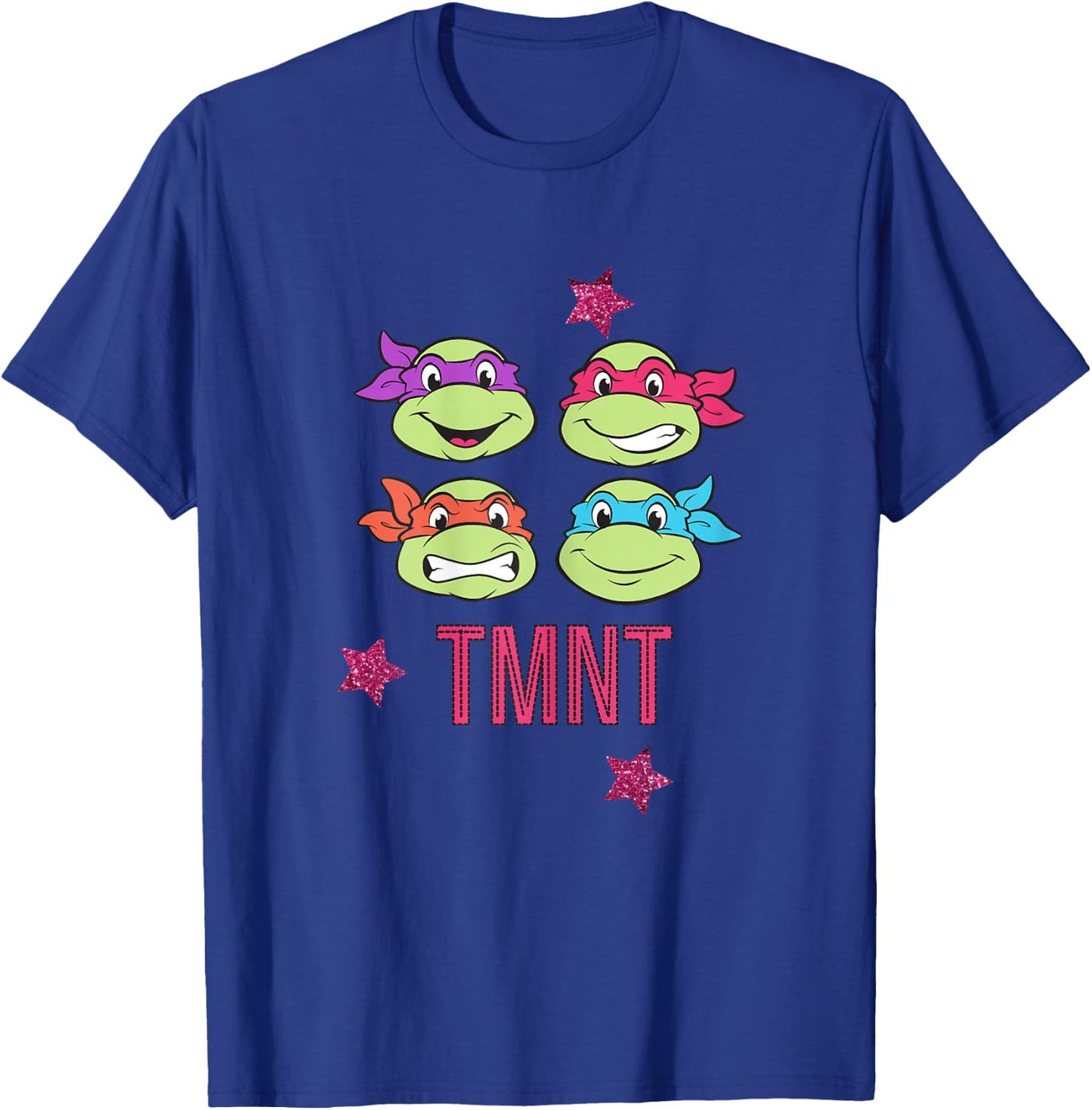 Teenage Mutant Ninja Turtles Characters and Stars T-Shirt - T-Shirt | Royal