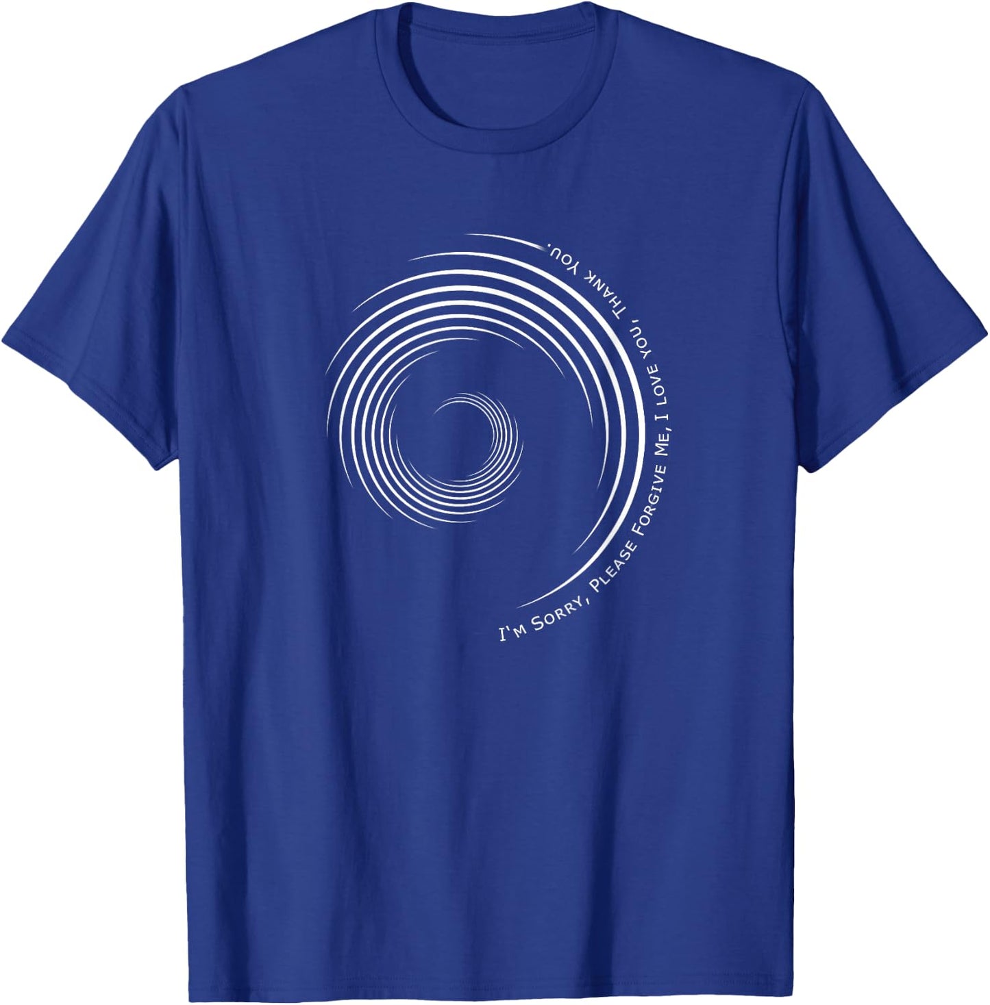 Ho'oponopono Prayer Mantra Shirt Hawaiian Prayer Meditation T-Shirt - T-Shirt | Royal