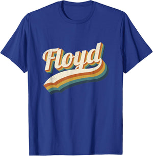 Vintage Floyd Personalized Name Floyd T-Shirt - T-Shirt | Royal