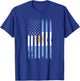 Argentinian American Flag Argentina Usa Argentine T-Shirt - T-Shirt | Royal