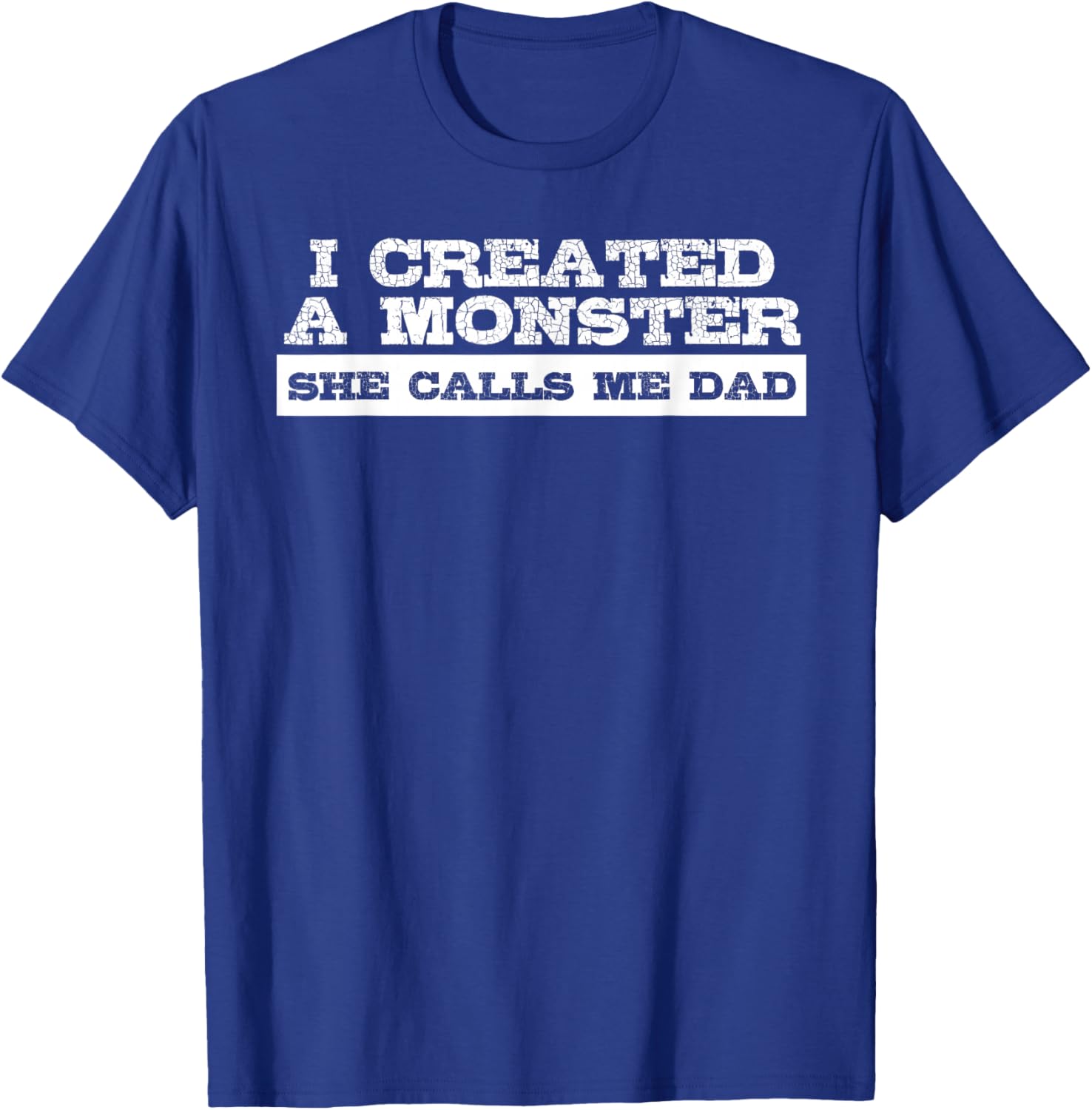 Funny Gift Dad from Daughter First Father's Day T-Shirt - T-Shirt | Royal