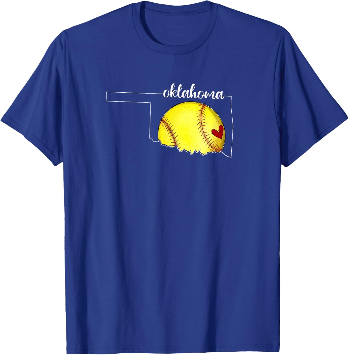 Oklahoma Softball T-Shirt - T-Shirt | Royal