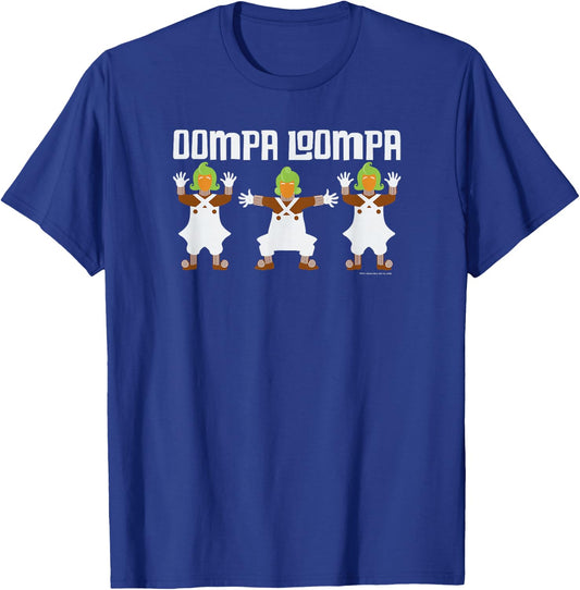 Willy Wonka & The Chocolate Factory Oompa Loompas T-Shirt - T-Shirt | Royal