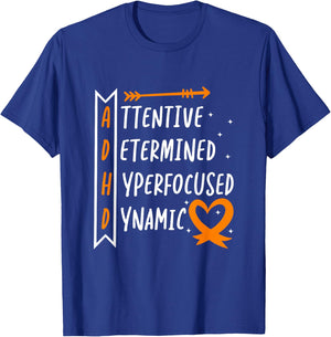 ADHD Awareness T-Shirt - T-Shirt | Royal