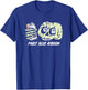 Pabst Blue Ribbon | Halloween Skull Can T-Shirt - T-Shirt | Royal