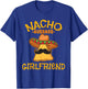 Nacho Average Girlfriend Mexican Valentine's Day Couple T-Shirt - T-Shirt | Royal