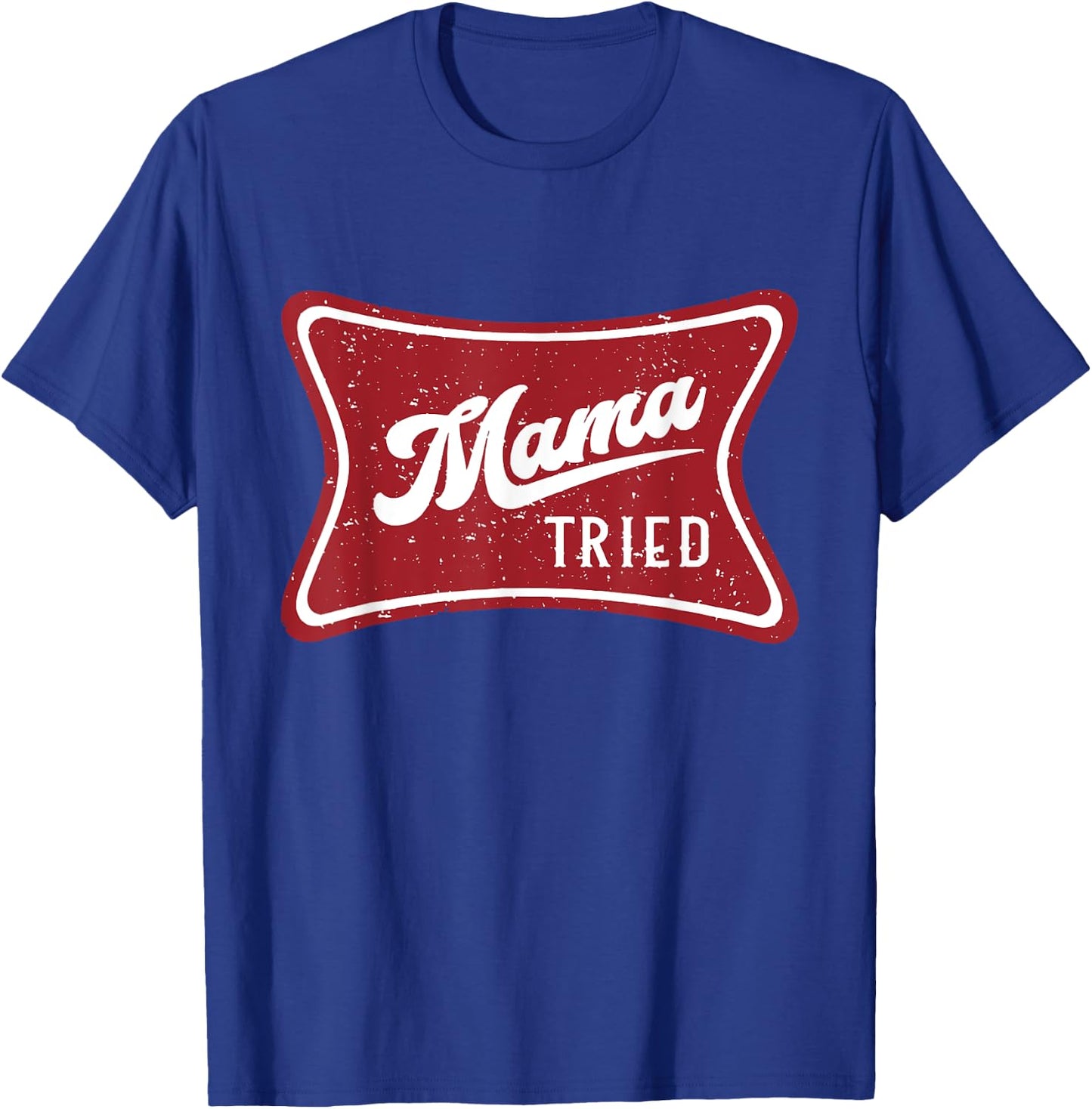 Vintage Mama Tried, Funny Trendy Summer Beer, Western Cowboy T-Shirt - T-Shirt | Royal