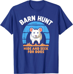 Barn Hunt Hide And Seek for Dog Women T-Shirt - T-Shirt | Royal