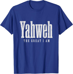 Yahweh Hebrew Roots Israelite Jewish Christian Religious T-Shirt - T-Shirt | Royal