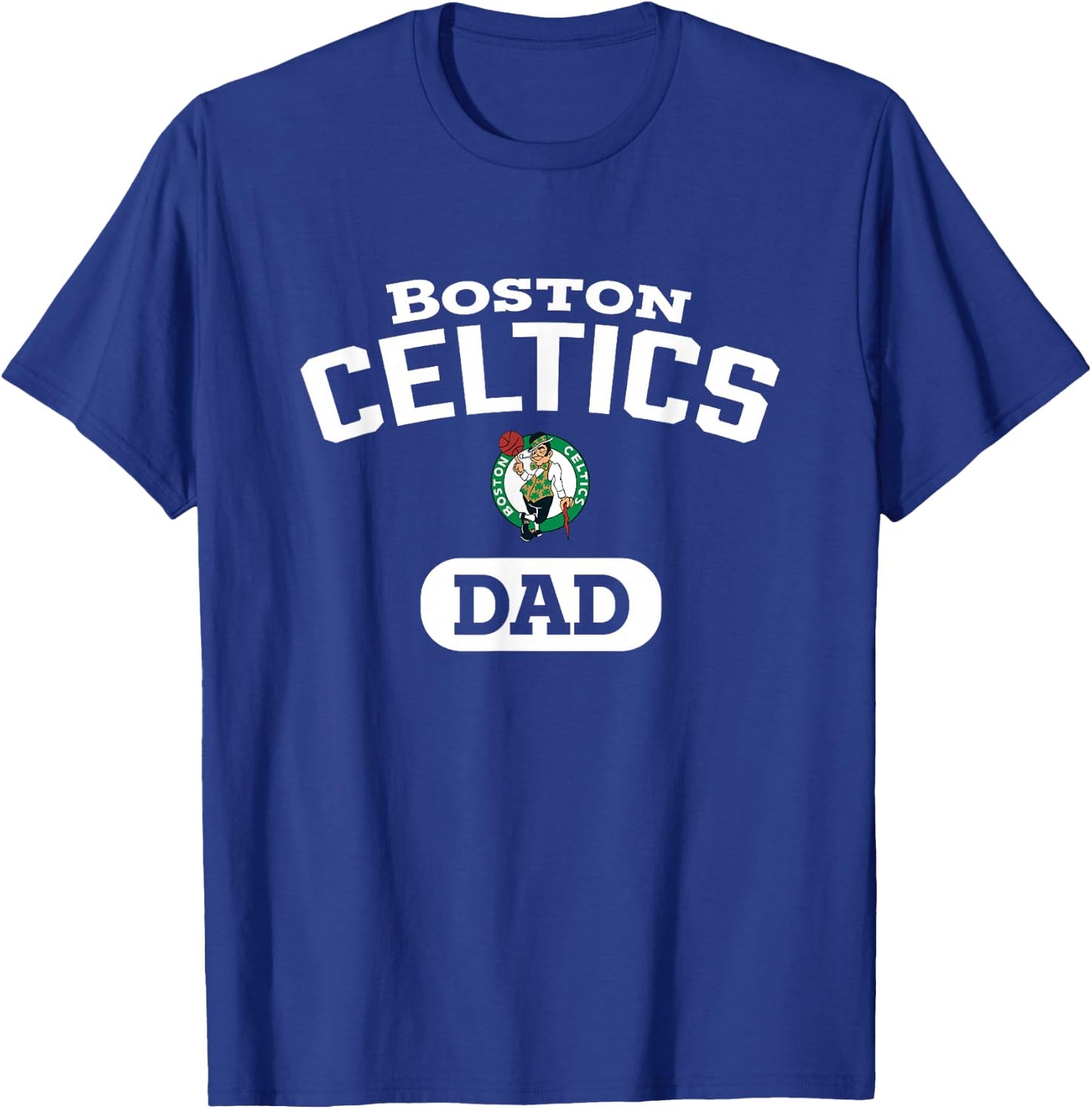 NBA Boston Celtics Dad Arched Team Logo T-Shirt - T-Shirt | Royal