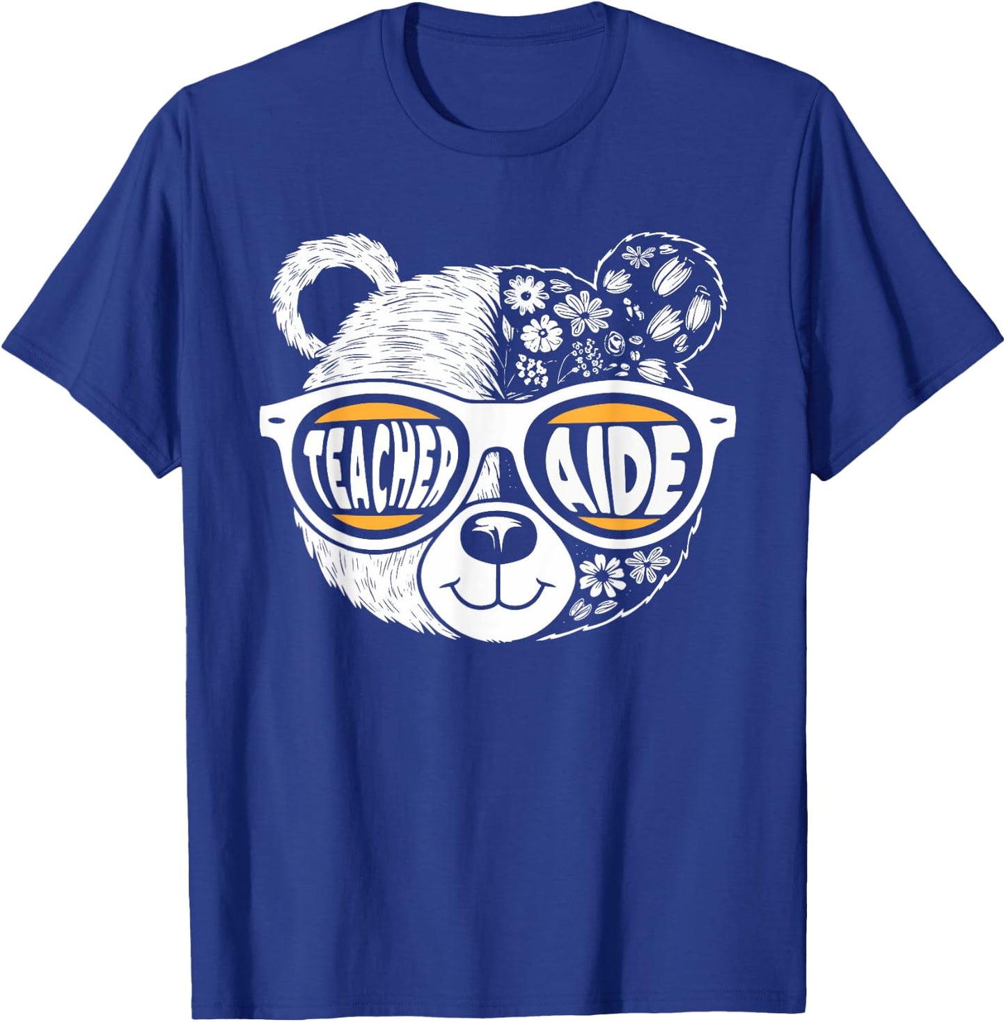Teacher Aide Substitute Teacher Assistant Back to School T-Shirt - T-Shirt | Royal