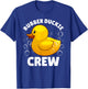 Best Rubber Duck Art Women Kids Rubber Duckie Crew T-Shirt - T-Shirt | Royal
