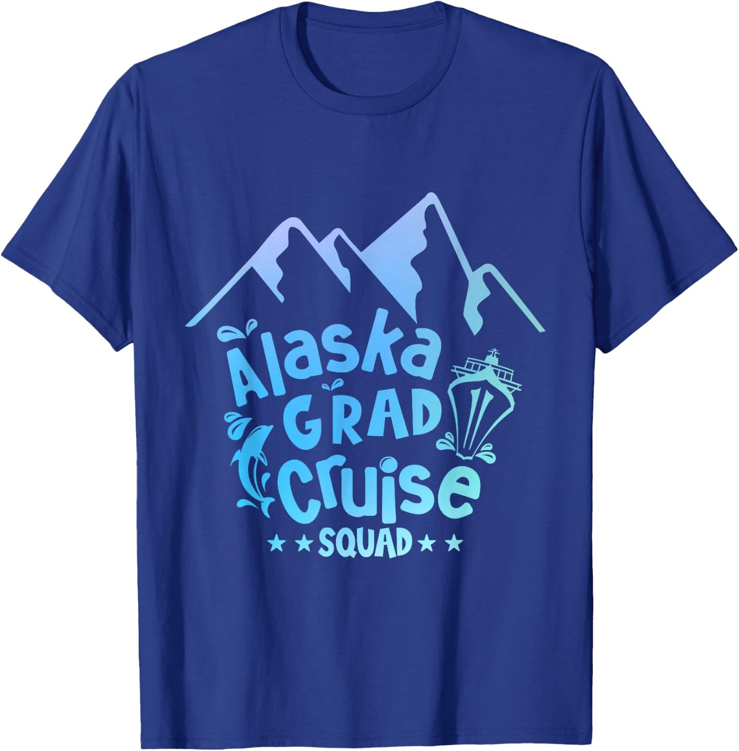 Graduation Cruise 2024 Alaska Senior Grad Alaskan Trip 2024 T-Shirt - T-Shirt | Royal