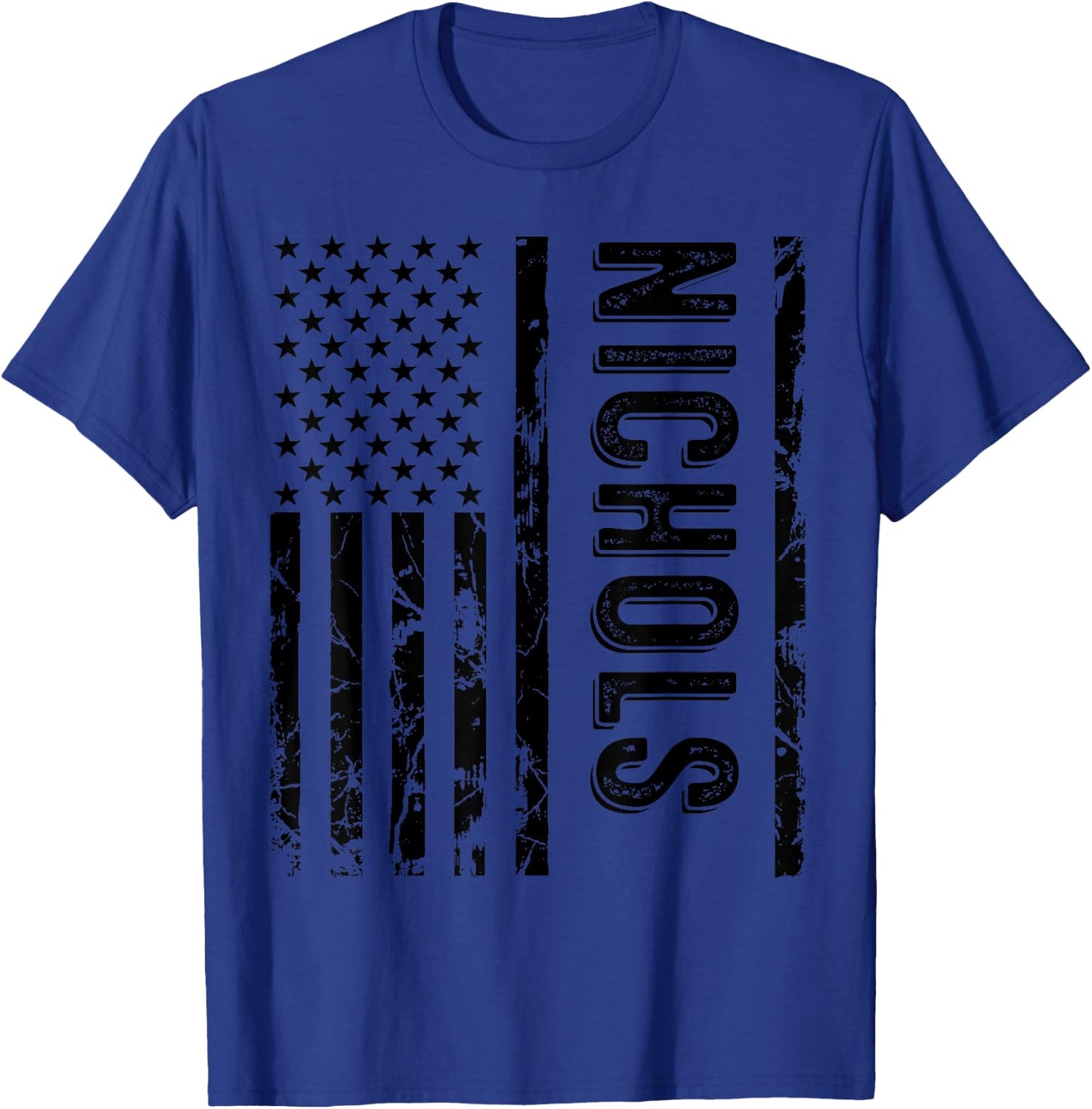 Nichols Last Name Funny Surname Team Nichols Family Reunion T-Shirt - T-Shirt | Royal
