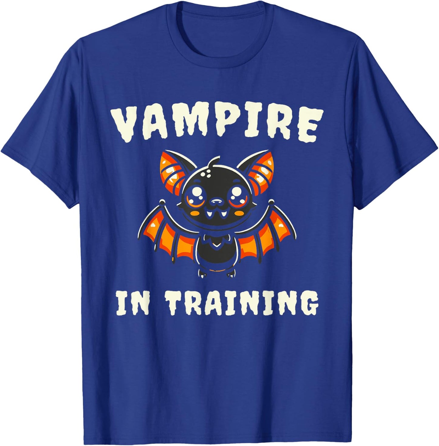 Vampire In Training Halloween Bat T-Shirt - T-Shirt | Royal